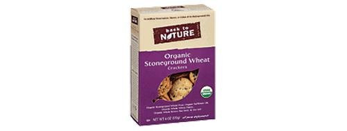 Organic Stoneground Wheat Crackers 6 Ounces Case of 6