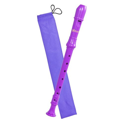 Recorder Workshop Color Beginner/School Soprano Recorder, Purple 301PU