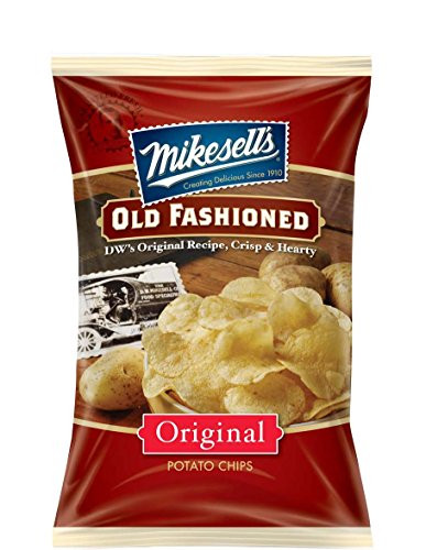 Mikesell's 10 oz. Old Fashioned Potato Chips - 1 case of 6 bags