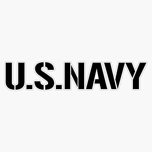 United States Navy  U.S. Navy Sticker Vinyl Waterproof Sticker Decal Car Laptop Wall Window Bumper Sticker 5inch