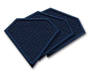 Iron On Patches - Blue Diamond Patch Iron On 3pcs Patch Embroidered Applique S-108