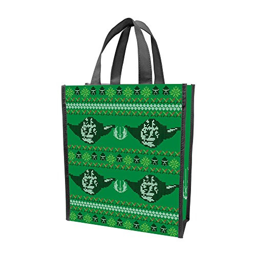 Vandor 99673 Star Wars Ugly Sweater Recycled Shopper Tote  Small