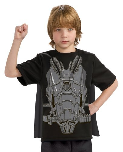 Man of Steel General Zod Costume Top with Cape Children_s Costume  Medium