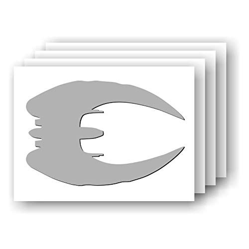 Cylon Raider  Battlestar Galactica SMALL Vinyl Decal