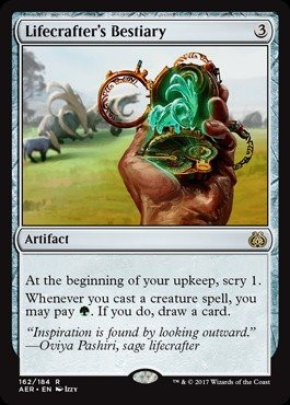 Magic The Gathering - Lifecrafter39 s Bestiary -162 184- - Aether Revolt - Foil
