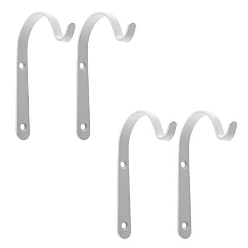 CNSELLER Plant Hanger Bracket  Iron Metal Wall Hook Plant Hanger  Wall Hook Hanging Plant Bracket Decorative Straight Plant Hanger for Bird Feeders Planters Lanterns
