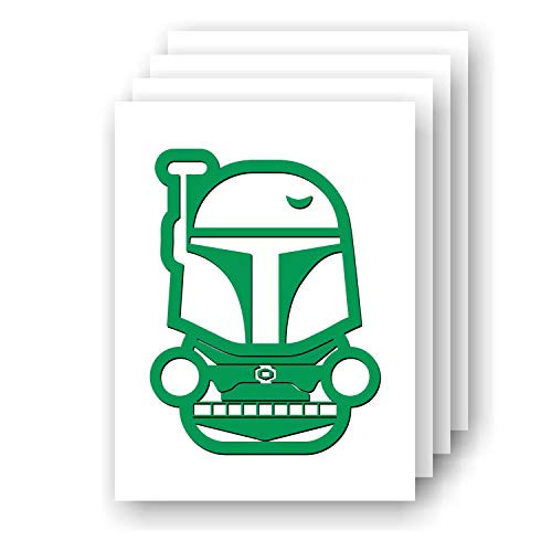 Baby Boba Fett Chibi SMALL Vinyl Decal