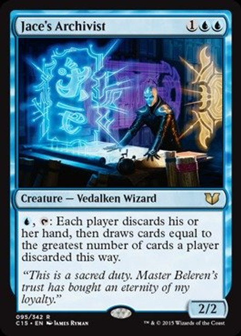 Magic The Gathering - Jace39 s Archivist -095 342- - Commander 2015 Magic The Gathering - Jace39 s Archivist -095 342- - Commander 2015