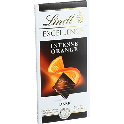 Lindt Excellence Dark Chocolate - Orange Intense -100g- Lindt Excellence Dark Chocolate - Orange Intense -100g-
