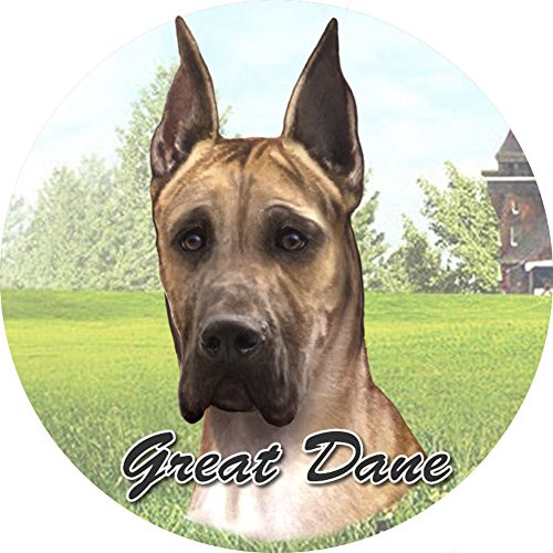 E and S Pets Great Dane Coaster  3inch  x 3inch