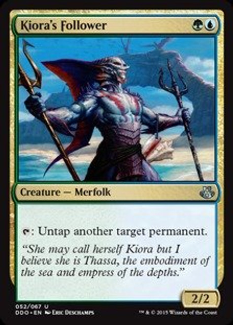 Magic The Gathering - Kiora39 s Follower - Duel Decks  Elspeth vs Kiora