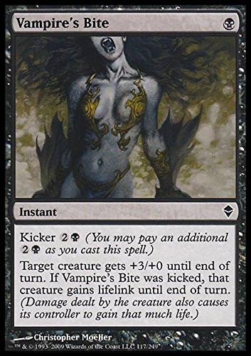 Magic The Gathering - Vampire39 s Bite -117- - Zendikar - Foil
