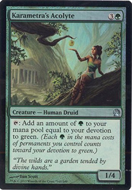 Magic The Gathering - Karametra39 s Acolyte -160 249- - Theros - Foil Magic The Gathering - Karametra39 s Acolyte -160 249- - Theros - Foil