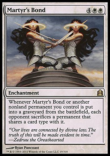 Magic The Gathering - Martyr39 s Bond - Commander