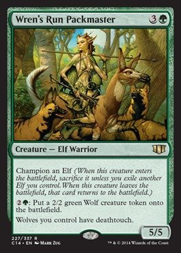 Magic The Gathering - Wren39 s Run Packmaster - Commander 2014