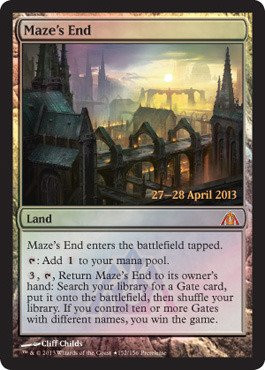 Magic The Gathering - Maze39 s End - Prerelease Promo - Prerelease  and  Release Promos - Foil
