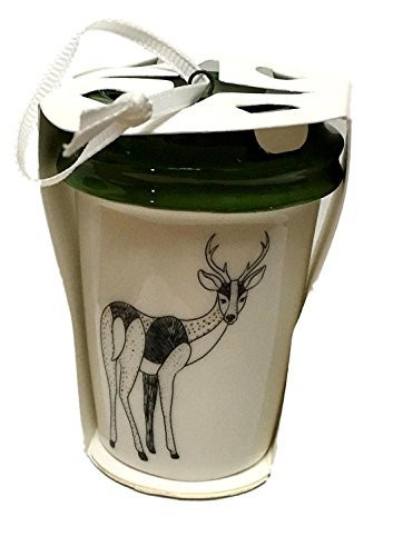 Starbucks 2017 Holiday Cup Ornament Green Deer