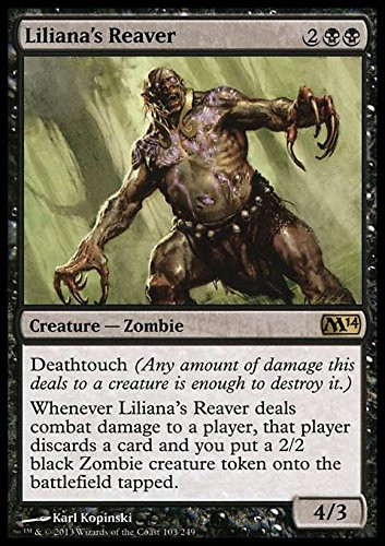 Magic The Gathering - Liliana39 s Reaver -103 249- - Magic 2014 - Foil