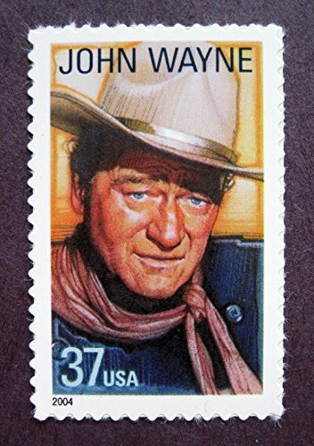 John Wayne The Duke Single 37 Cent U.S. Stamp Scott 3876