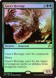 Magic The Gathering - Gaea39 s Revenge -177 272- - Prerelease  and  Release Promos - Foil