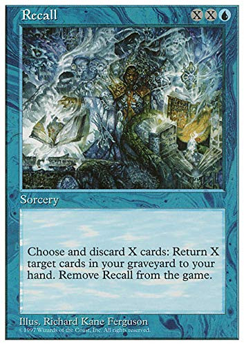 Magic The Gathering - Hurkyl39 s Recall - Fifth Edition