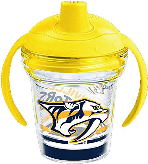 Tervis 1252580 NH Nashville Predators Lil' Fan Insulated Tumbler with Wrap and Bumblebee Yellow Lid, 6Oz My First Treves Sippy Cup, Clear Tervis 1252580 NH Nashville Predators Lil' Fan Insulated Tumbler with Wrap and Bumblebee Yellow Lid, 6Oz My First Treves Sippy Cup, Clear