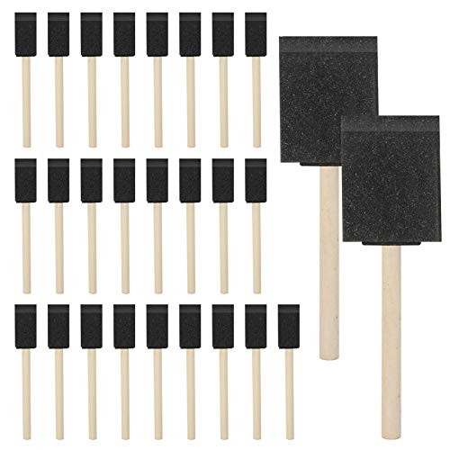 Yexixsr Foam Brush 27 Pcs Sponge Paint Brush Foam Paint Brushes Foam Brushes for Painting Sponge Brush for Staining Foam Brushes for Polyurethane Sponge Brushes for Painting Yexixsr Foam Brush 27 Pcs Sponge Paint Brush Foam Paint Brushes Foam Brushes for Painting Sponge Brush for Staining Foam Brushes for Polyurethane Sponge Brushes for Painting