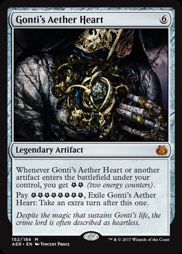 Magic The Gathering - Gonti39 s Aether Heart -152 184- - Aether Revolt - Foil