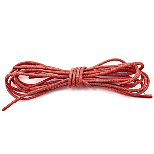 DailyShoes Round Waxed Shoelaces Ox Flat Dress Canvas Sneaker Shoe Laces -27inch  36inch  45inch  54inch  60inch  78inch - Strings -Great for Preschool Shoes- Red 27inch  inch -69 cm- DailyShoes Round Waxed Shoelaces Ox Flat Dress Canvas Sneaker Shoe Laces -27inch  36inch  45inch  54inch  60inch  78inch - Strings -Great for Preschool Shoes- Red 27inch  inch -69 cm-