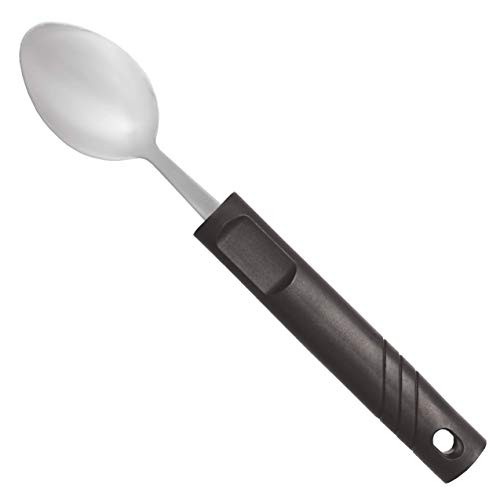 Rehabilitation Advantage Teaspoon with Lightweight Plastic Handle  0.1 Pound