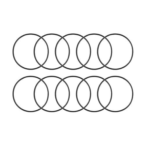 uxcell Nitrile Rubber O-Rings 41mm OD 38mm ID 1.5mm Width  Metric Buna-N Sealing Gasket  Pack of 10