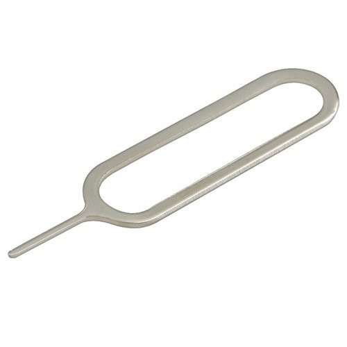 ELP 2PCS Silver Sim Card Tray Eject Pin Key Tool iPhone 2G 3G S 4 G 4S A2P