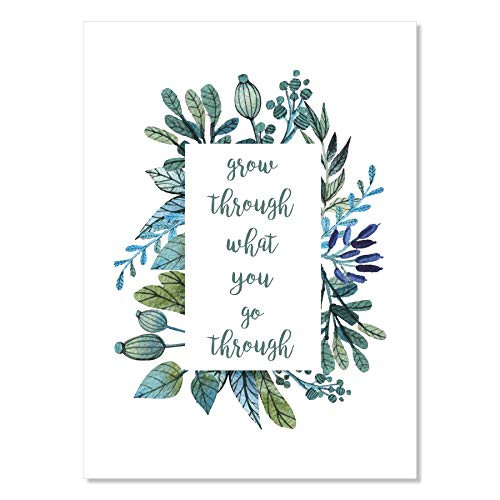 Grow Through What You Go Through Print  Unframed