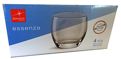 Bormioli Rocco Essenza Water Glass, 12.5 oz., Set of 4