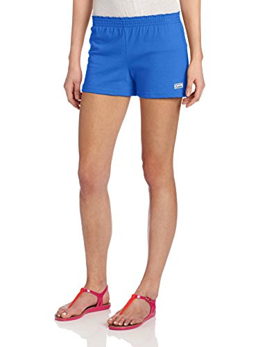 Soffe Women_s Low Rise Authentic Cheer Short  Amparo Blue  X-Small