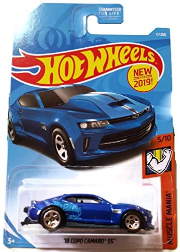 Hot Wheels 2019 Muscle Mania 5 10 - Blue _18 Copo Carmo SS 71 250 on U.S. Card
