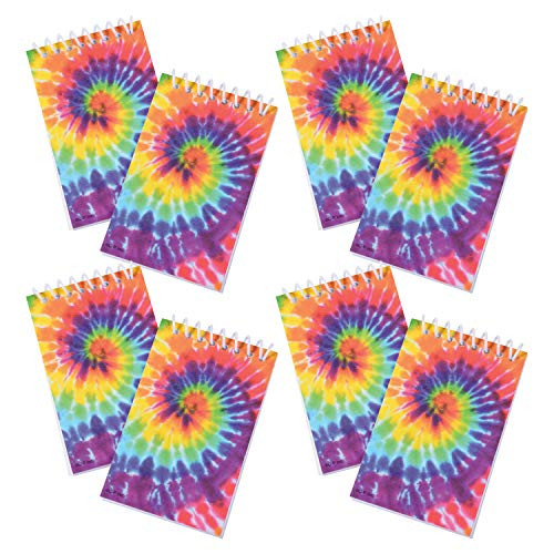 U.S. Toy Tie Dye Notebook - 8 Count - Kid_s Birthday Party Rainbow Themed Events Halloween Classroom Supplies Rewards Giveaways Party Favors U.S. Toy Tie Dye Notebook - 8 Count - Kid_s Birthday Party Rainbow Themed Events Halloween Classroom Supplies Rewards Giveaways Party Favors