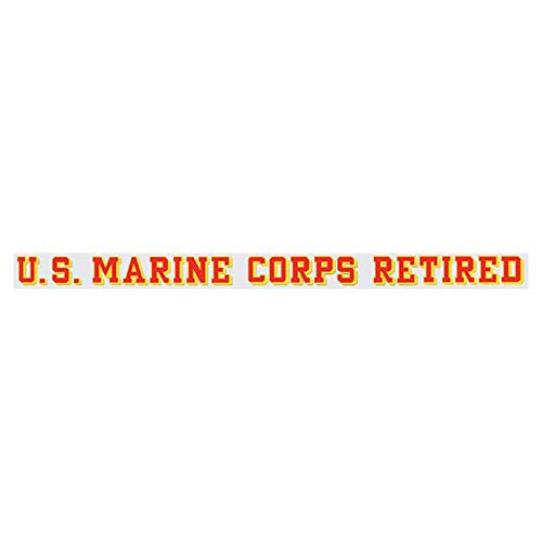 Mitchell Proffitt U.S. Marine Corps Retired 24.75inch x1.5inch  Window Strip