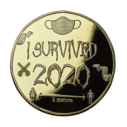 2020 Survivors Commemorative Coin-Double-Sided Commemorative Coin-for Memorial  I Survived in 2020_   Commemoratives -N-