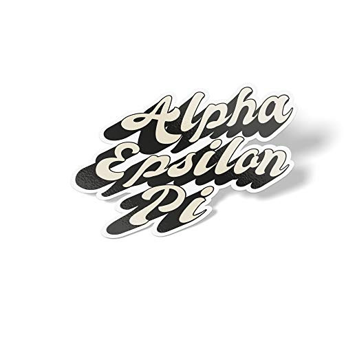 Alpha Epsilon Pi 70_s Sticker Decal Greek for Window Laptop Computer Car aepi -Design 3-