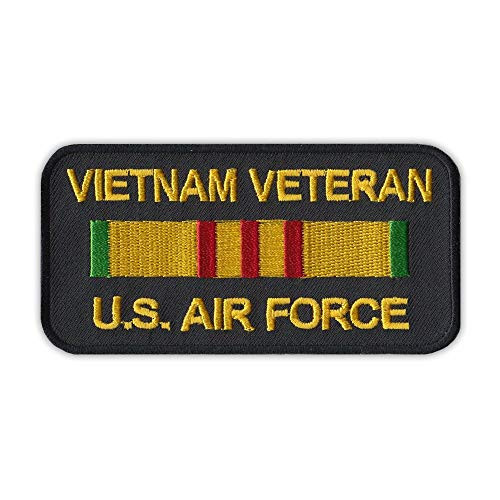 Patch  Embroidered  Vietnam Veteran U.S. Air Force  4inch  x 2inch