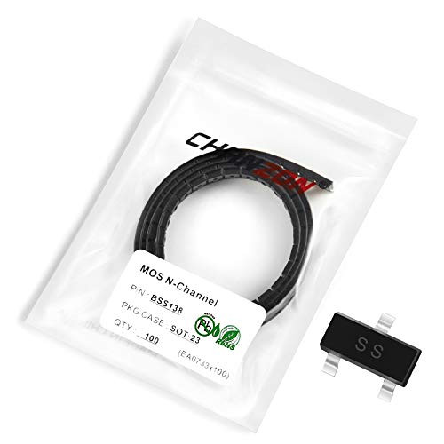 Chanzon 100pcs BSS138 SOT-23 Sic Mosfet MOS N-Channel Transistor n-FET 200mA SMD