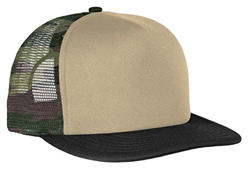 District Flat Bill Snapback Trucker Cap