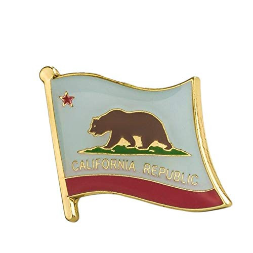 Backwoods Barnaby California -CA- Flag Pin U.S. State Lapel Pins Collection Backwoods Barnaby California -CA- Flag Pin U.S. State Lapel Pins Collection
