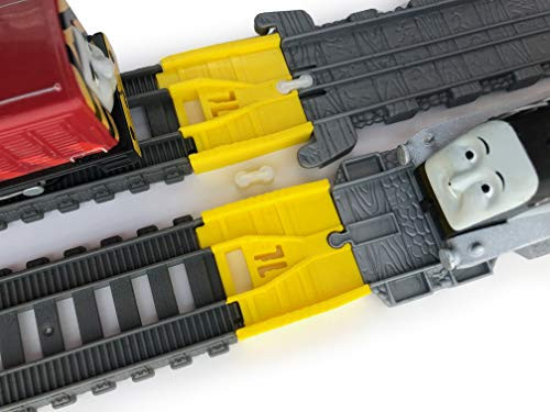TrainLab Take-n-Play to Trackmaster -2014- Train Track Adapter for Thomas and Friends Railway -Yellow-
