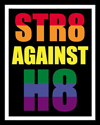 C and D Visionary JSX Str8 Against H8 Sticker -S-JSX-0014-