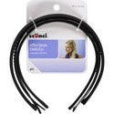 Scunci Effortless Beauty Headbands  Black  4 count