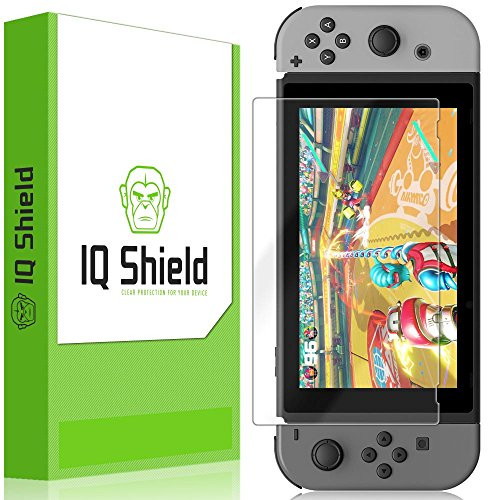 IQ Shield Screen Protector Compatible with Nintendo Switch -Console- LiquidSkin Anti-Bubble Clear Film