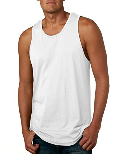 Next Level 3633 Premium Jersey Tank White Medium