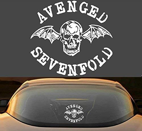 6inch  AVENGED SEVENFOLD A7X DEATH BAT METAL BAND VINYL DECAL STICKER